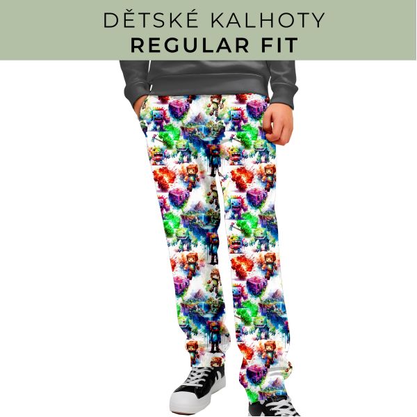 DĚTSKÝ STŘIH - Kalhoty Regular fit