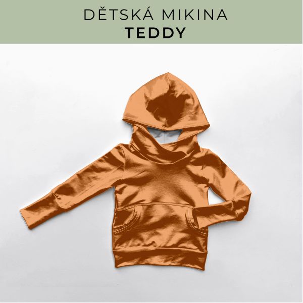DĚTSKÝ střih - Mikina Teddy