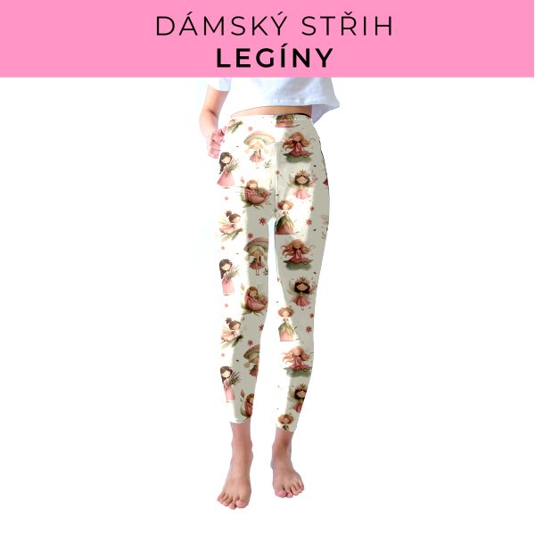 DÁMSKÝ střih - legíny SPORT - SLIM FIT