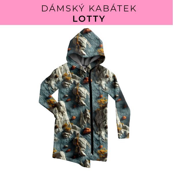 DÁMSKÝ střih - Kabátek Lotty