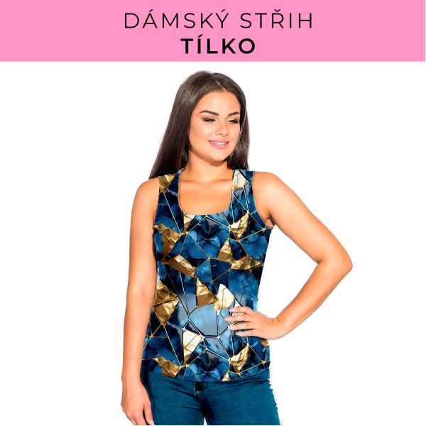 DÁMSKÝ střih - Tílko a kalhoty 