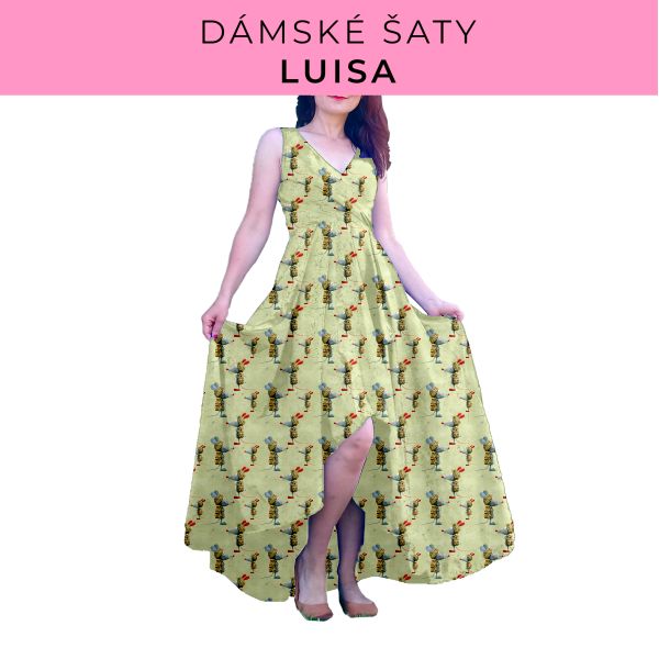 DÁMSKÝ střih - šaty Luisa