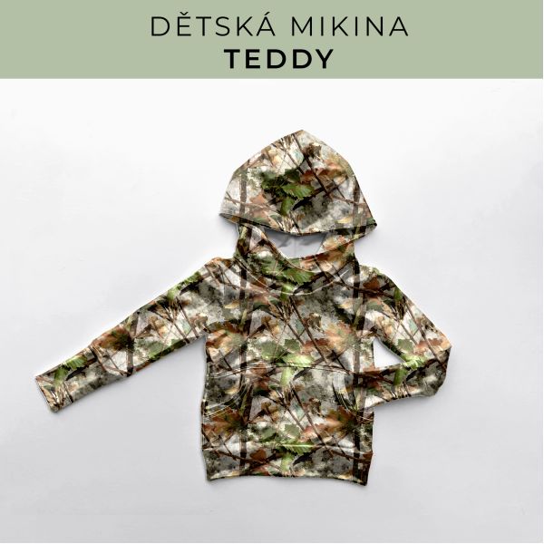 DĚTSKÝ střih - Mikina Teddy