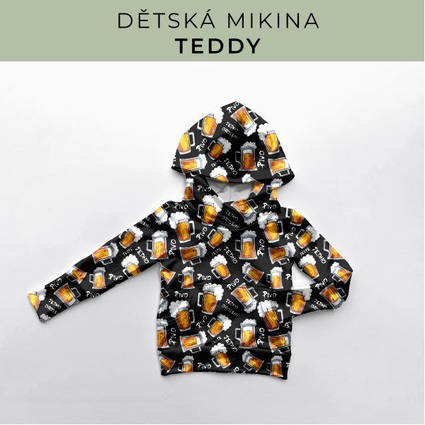 DĚTSKÝ střih - Mikina Teddy