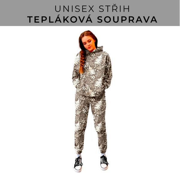 DÁMSKÝ střih - SET mikina a tepláky 
