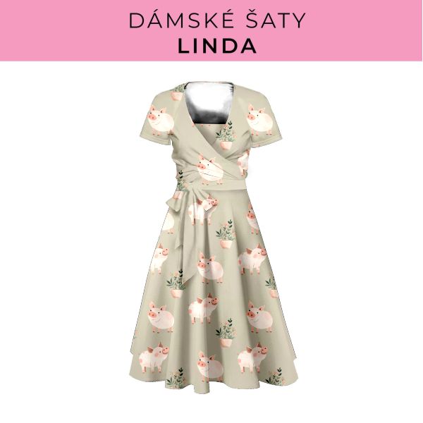 DÁMSKÝ střih - šaty Linda