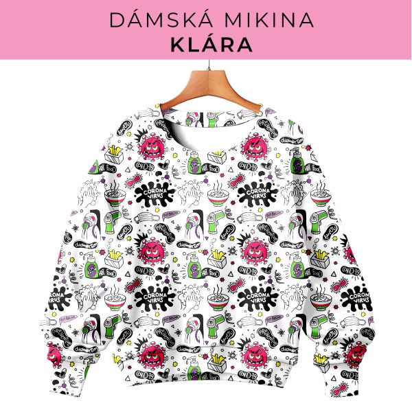 DÁMSKÝ střih - mikina Klára
