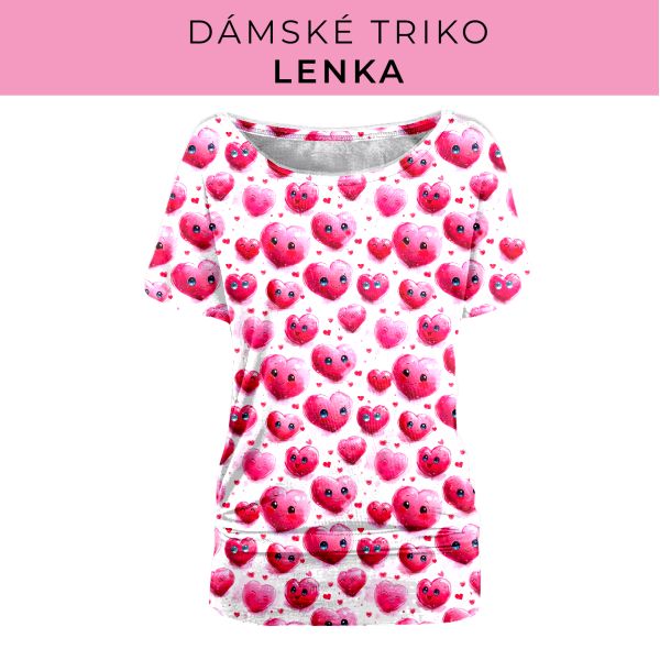DÁMSKÝ střih - Triko Lenka