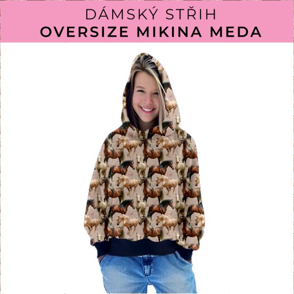 Dámský střih - mikina Meda