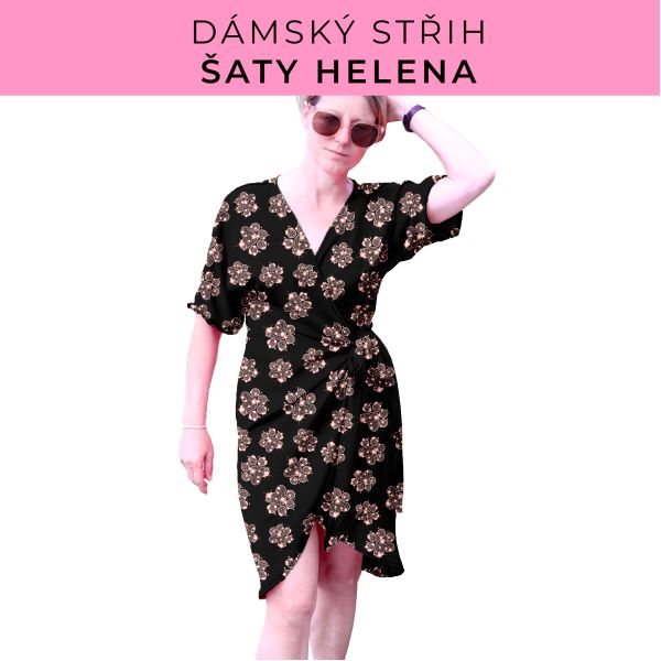 Dámský střih na šaty  Helena
