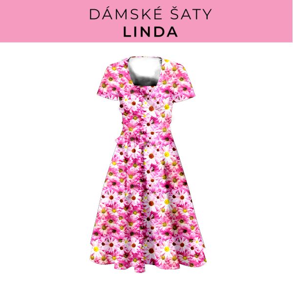 DÁMSKÝ střih - šaty Linda