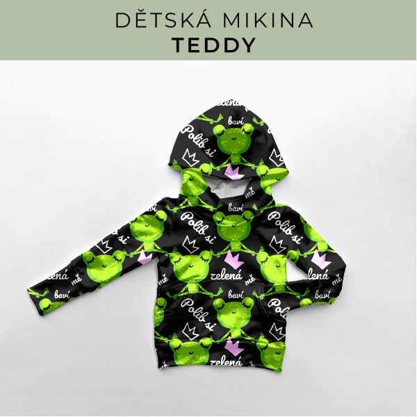DĚTSKÝ střih - Mikina Teddy