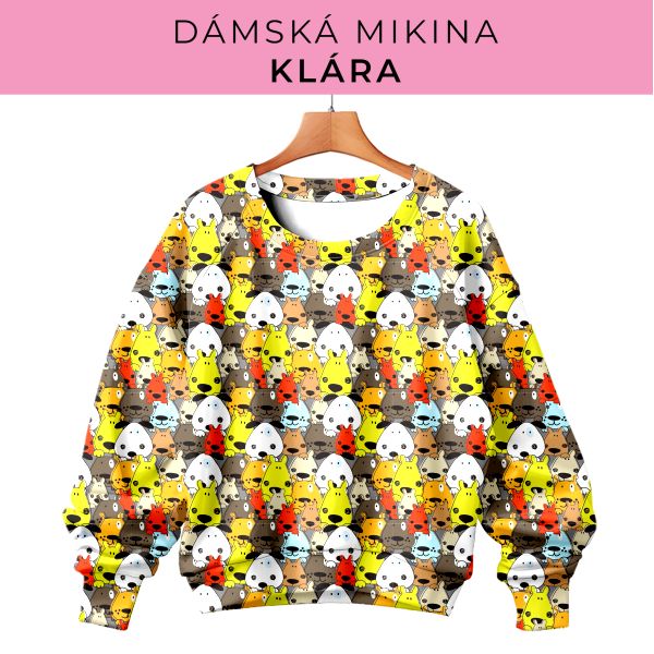 DÁMSKÝ střih - mikina Klára