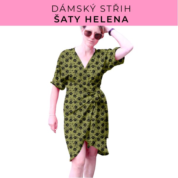 Dámský střih na šaty  Helena