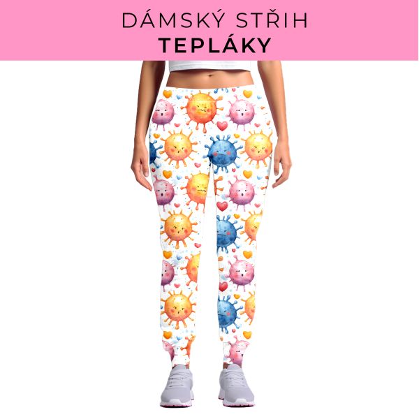 DÁMSKÝ střih - tepláky