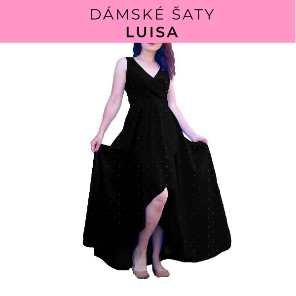 DÁMSKÝ střih - šaty Luisa