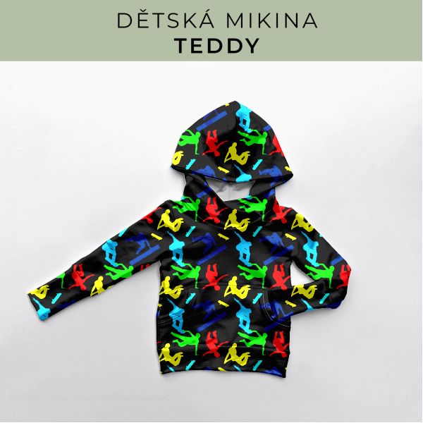 DĚTSKÝ střih - Mikina Teddy