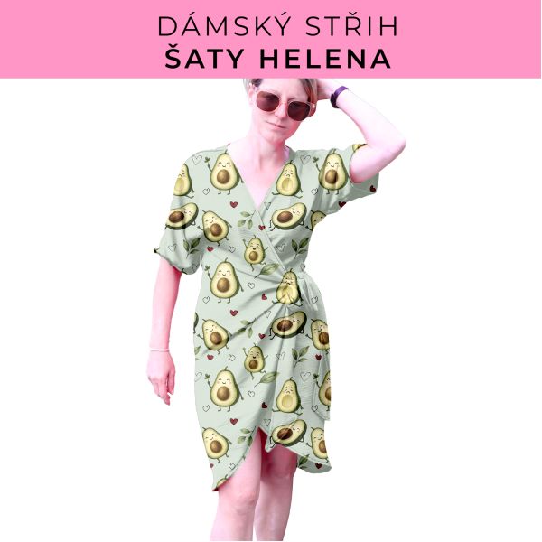Dámský střih na šaty  Helena