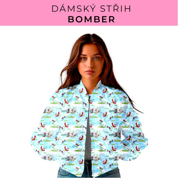DÁMSKÝ střih - Bomber