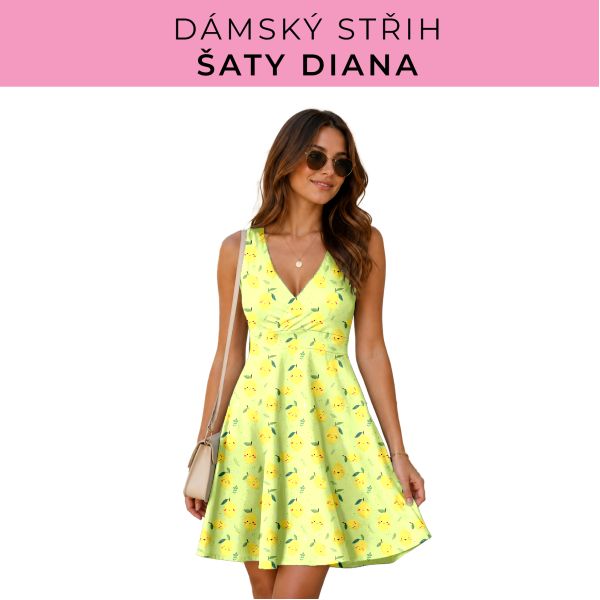 Dámský střih - šaty Diana