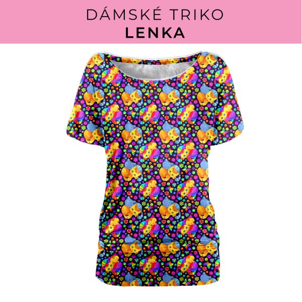 DÁMSKÝ střih - Triko Lenka