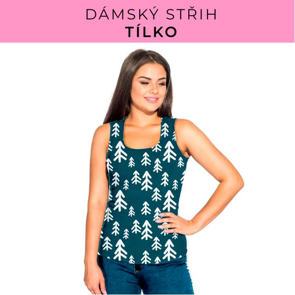 DÁMSKÝ střih - Tílko a kalhoty 