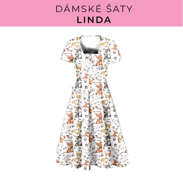 DÁMSKÝ střih - šaty Linda