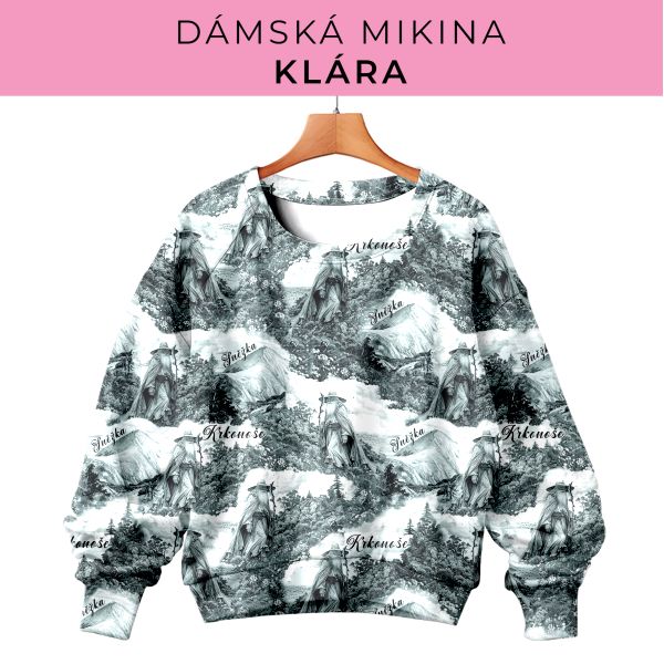 DÁMSKÝ střih - mikina Klára