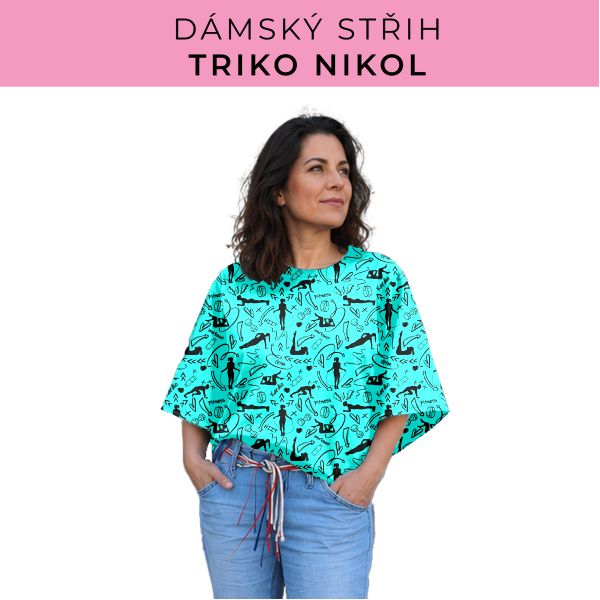 Dámský střih -  triko Nikol