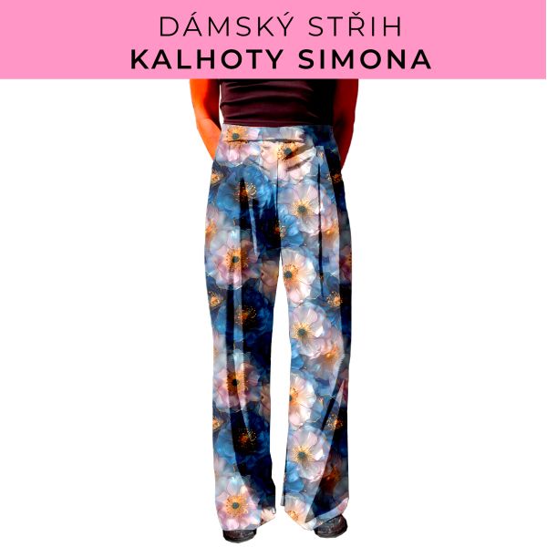 Dámský střih - kalhoty Simona
