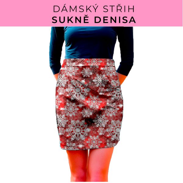 Dámský střih - Dámská sukně Denisa