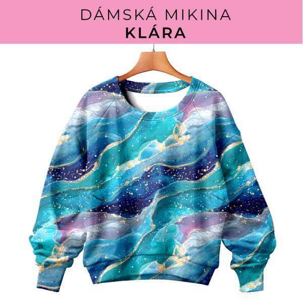 DÁMSKÝ střih - mikina Klára