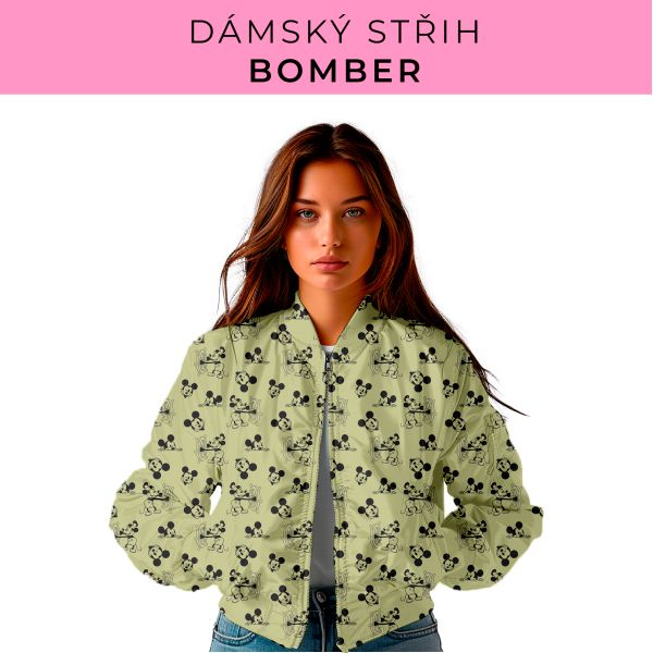 DÁMSKÝ střih - Bomber