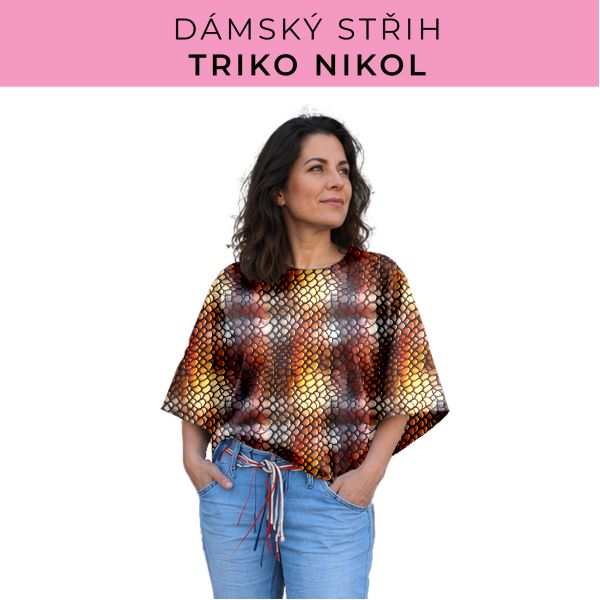 Dámský střih -  triko Nikol
