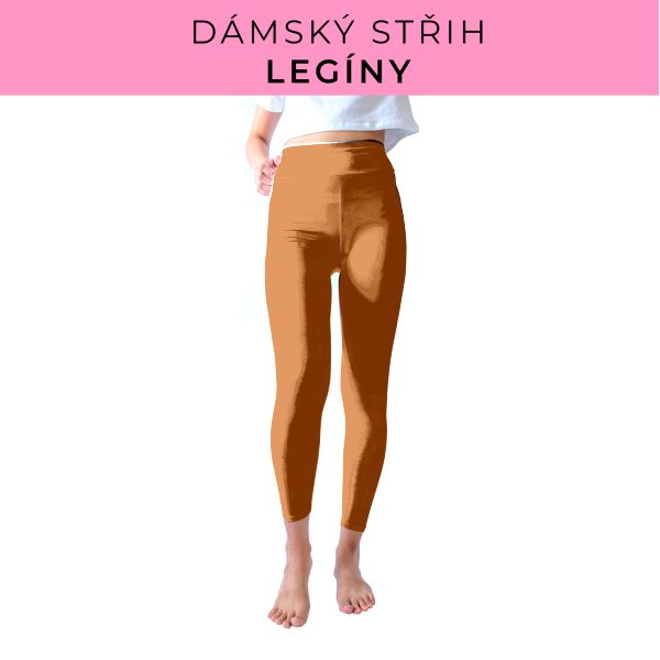 DÁMSKÝ střih - legíny SPORT - SLIM FIT
