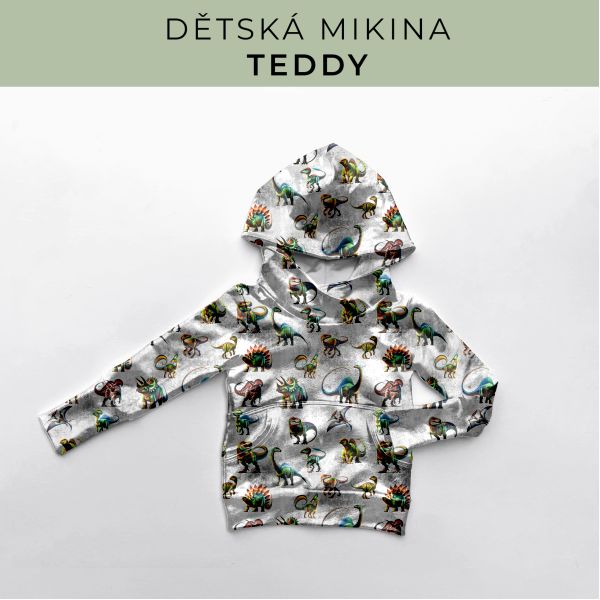 DĚTSKÝ střih - Mikina Teddy