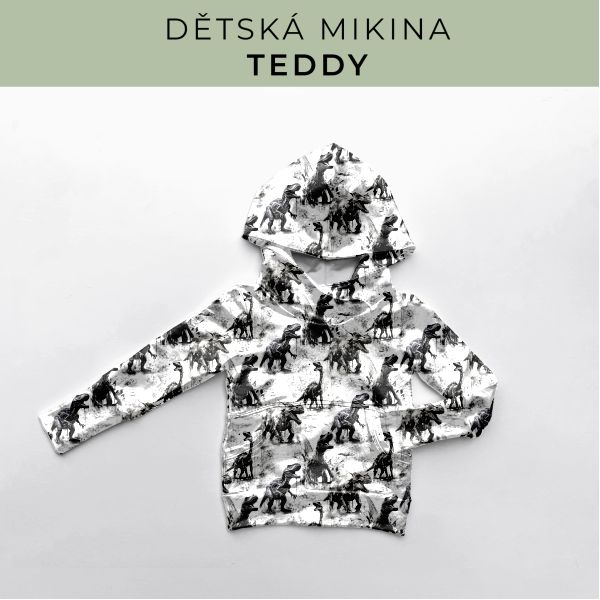 DĚTSKÝ střih - Mikina Teddy