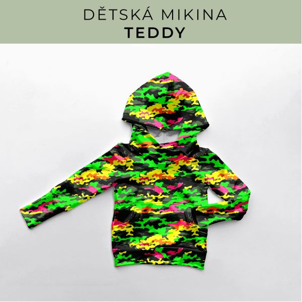 DĚTSKÝ střih - Mikina Teddy