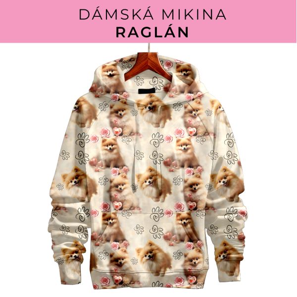 DÁMSKÝ střih - mikina raglán