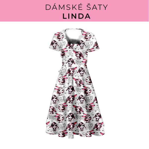 DÁMSKÝ střih - šaty Linda
