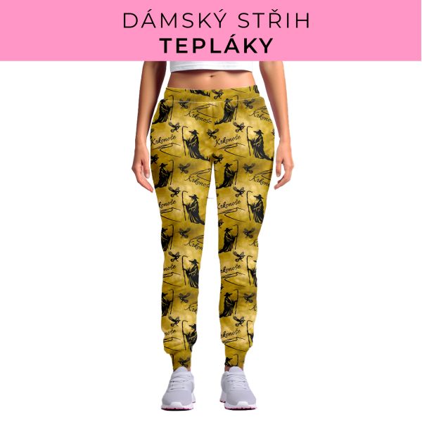 DÁMSKÝ střih - tepláky