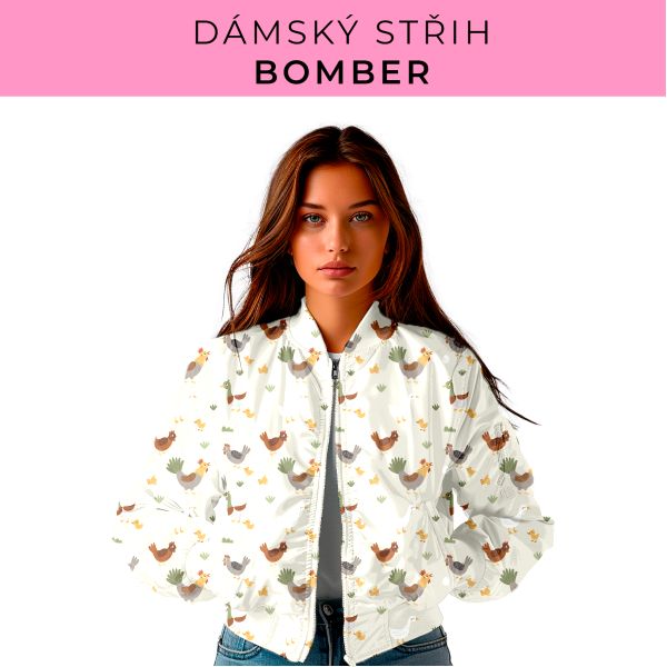 DÁMSKÝ střih - Bomber