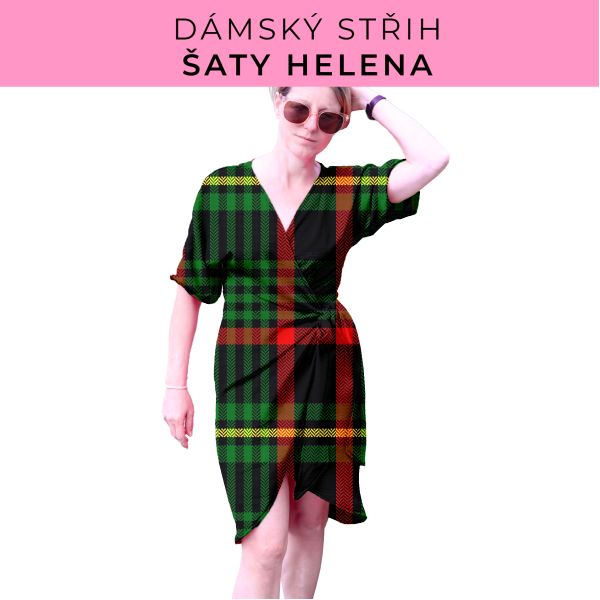 Dámský střih na šaty  Helena