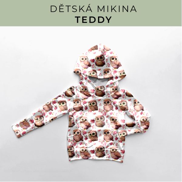 DĚTSKÝ střih - Mikina Teddy