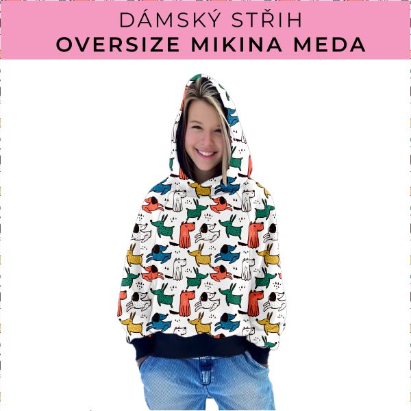 Dámský střih - mikina Meda