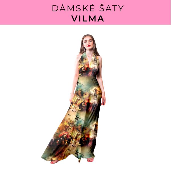 DÁMSKÝ střih - šaty Vilma