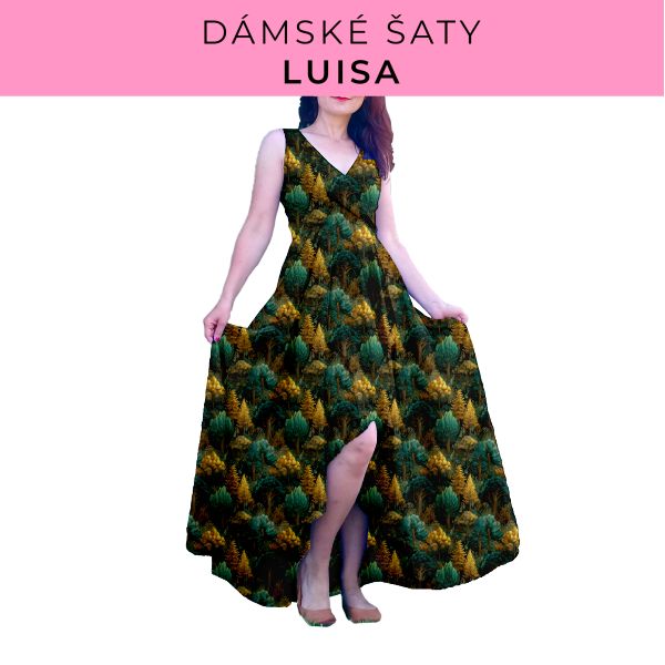 DÁMSKÝ střih - šaty Luisa
