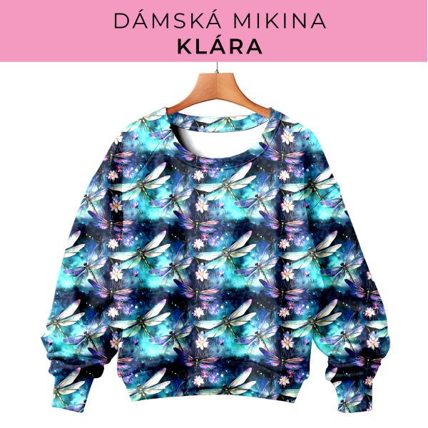 DÁMSKÝ střih - mikina Klára
