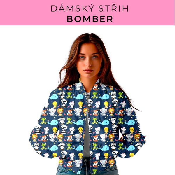 DÁMSKÝ střih - Bomber