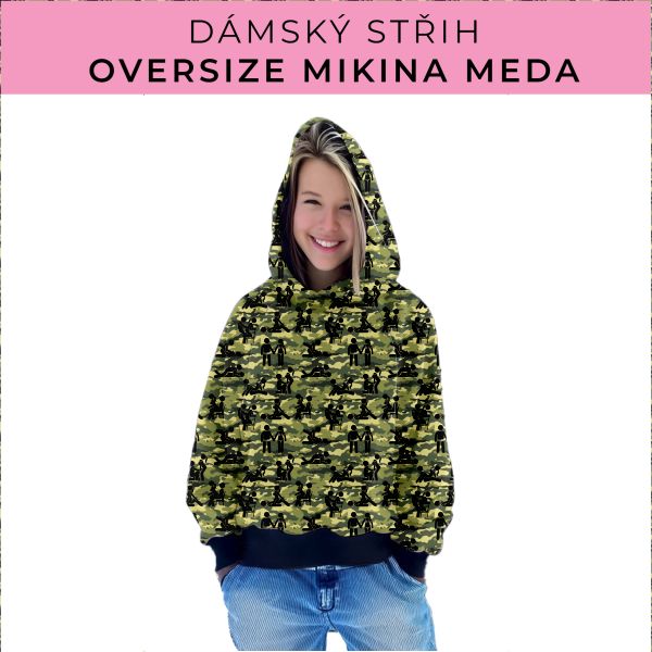 Dámský střih - mikina Meda
